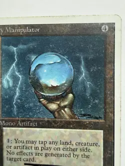 Icy Manipulator MTG Magic Unlimited Signed Doug Shuler Vintage - Image 3