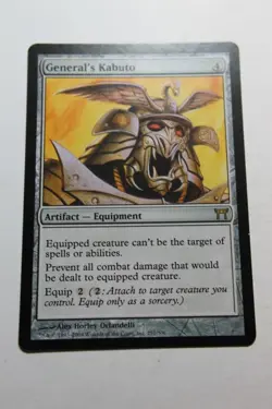 MTG General's Kabuto x1- -Champions of Kamigawa-Lightly Played - Image 1