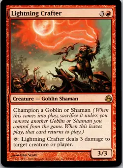 Lightning Crafter Morningtide #93 LP MTG - Image 1
