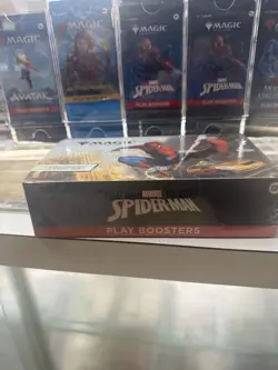 Magic The Gathering Marvel's Spider-Man PLAY Booster Box FACTORY SEALED! - Image 2
