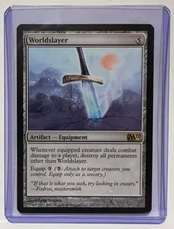 Worldslayer #222 Magic 2012 M12 Magic MTG NM - Image 1