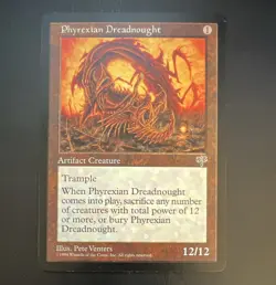 Phyrexian Dreadnought Mirage Regular Rare Artifact Creature 12/12 EN - Image 1