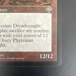 Phyrexian Dreadnought Mirage Regular Rare Artifact Creature 12/12 EN - Image 5