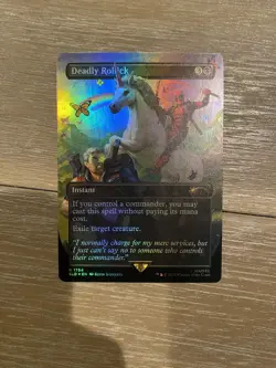 🔮 MTG: Deadly Rollick (Rainbow Foil) Secret Lair Drop Foil dead pool - Image 1