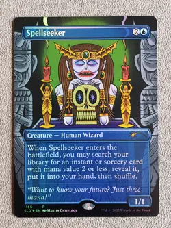 Spellseeker (Borderless Foil) [SLD 1165] MtG Secret Lair - Wizards of the Street - Image 1