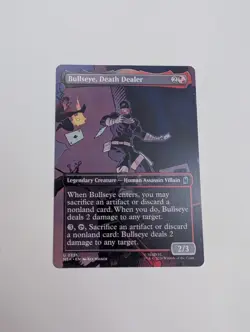 MTG - Bullseye, Death Dealer (Borderless) - Marvel Super Heroes NM/M Condition - Image 1