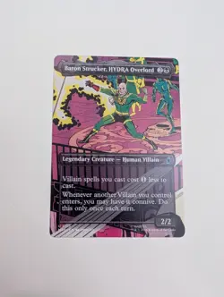 MTG - Baron Strucker, HYDRA Overlord (Borderless) - Marvel Super Heroes NM/M Con - Image 1