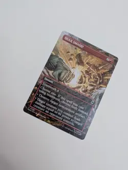 MTG - Hulk Smash! (Borderless) - Marvel Super Heroes NM/M Condition - Image 2