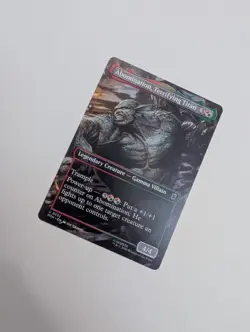 MTG - Abomination, Terrifying Titan (Borderless) - Marvel Super Heroes NM/M Cond - Image 2