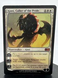 Ajani, Caller of the Pride 1 Mythic Magic 2013 (M13) Magic: The Gathering NM - Image 1