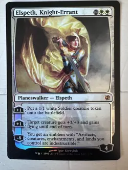 Elspeth Knight-Errant Duel Decks Elspeth vs Tezzeret MTG Mythic Rare - Image 1