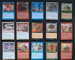Magic the Gathering Vintage Lot 76 Cards - Exodus Urzas Legacy 6th 7th WOTC - LP - Image 1