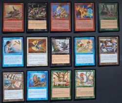Magic the Gathering Vintage Lot 76 Cards - Exodus Urzas Legacy 6th 7th WOTC - LP - Image 2