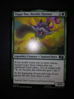 MTG - Tippy-Toe, Terrific Partner - Commander Marvel Super Heroes - Near Mint - Image 1