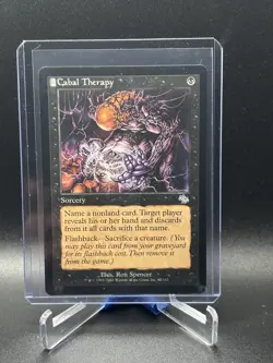 MTG Cabal Therapy Judgment Regular Uncommon LP - Image 1