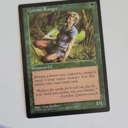 Quirion Ranger Magic: The Gathering Visions 1996 Lot 4 Creature Green Regular - Image 5