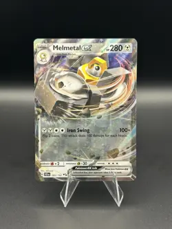 Melmetal EX 105/142 Double Rare Pokemon TCG SV Stellar Crown Near Mint - Image 1