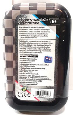 Pokemon SV10.5 Unova Mini Tin |Black Bolt White Flare| Eelektross And Galvantula - Image 2