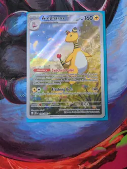 Ampharos 90/86 Illustration Rare - Pokemon Chaos Rising - Near Mint/Mint - Image 1