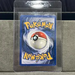 Pokemon Base Set 2 Alakazam Holo Rare 001/130 WOTC Vintage LP - Image 2