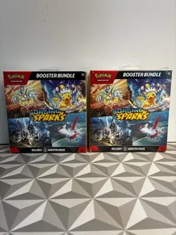 2x Pokemon Surging Sparks Booster Bundle - New Sealed - Image 1