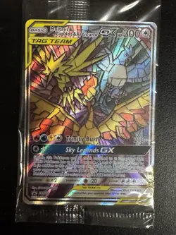 Pokemon Moltres & Zapdos & Articuno GX SM210 Promo TAG TEAM Holo EN SEALED - Image 1