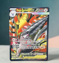 Pokemon Mega Excadrill Ex #103/084: ME Pitch Black (Read Description) 🔥 - Image 1