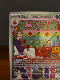 Pokemon Dipplin 170/167 Illustration Rare Twilight Masquerade Holo - Image 4