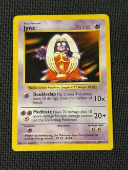 Jynx 31/102 - Pokemon Base Set Shadowless - Image 1