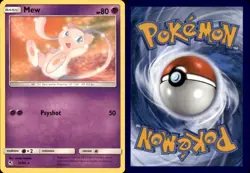 Mew 32/68 Rare Hidden Fates Pokemon Near Mint - Image 3