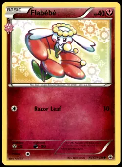 Flabebe RC17/RC32 Common Generations Pokemon Lightly Played - Image 1