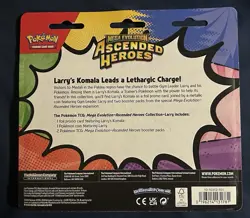 Pokemon TCG Ascended Heroes Larry’s Komala 2-Pack Promo Blister Factory Sealed - Image 2
