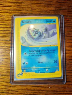 Totodile 135/165 Expedition Base Set 2002 Regular Unlimited Common 50 HP ENG - Image 1