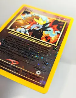 Pokemon Entei Black Star Promo Reverse Holo #34 LP - Image 3