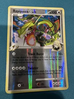 Rayquaza C 8/147 Supreme Victors Reverse Holo(x1), Holo (x2) Rare 2009 English - Image 4