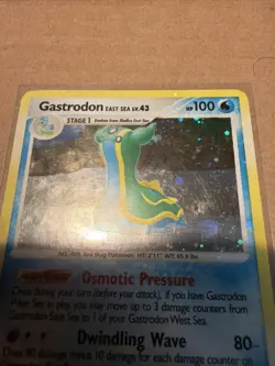 Pokemon Gastrodon East Sea 8/132 Secret Wonders Holo Rare LP - Image 4