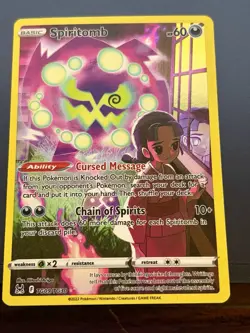 Spiritomb TG09/TG30 Holo Lost Origin Trainer Gallery Pokemon - Image 1