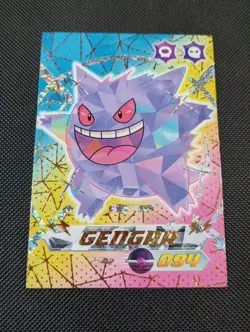 Gengar #94 - Crystal Rare Box Hit - Flash Edition Blue Pokedex- Pokemon - Image 1