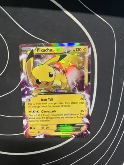 Pokemon TCG Pikachu EX XY84 Legendary Collection Promo - Image 1