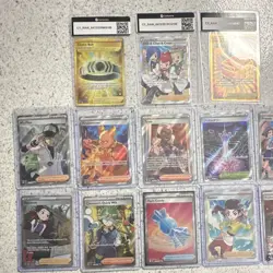 13 Pokemon full art trainer lot. - Image 1