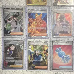 13 Pokemon full art trainer lot. - Image 5