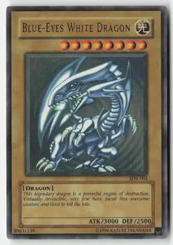 Blue-Eyes White Dragon SDK-001 Unlimited Ultra Rare MP - Image 1
