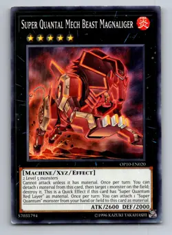 Super Quantal Mech Beast Magnaliger OP10-EN020 OTS Tourny Pack 10 LP Unlimited - Image 1