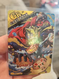 Luffy Lucy One Piece Doujin GR07 Holo Foil OPO4-GR07 Dress Rosa - Image 3