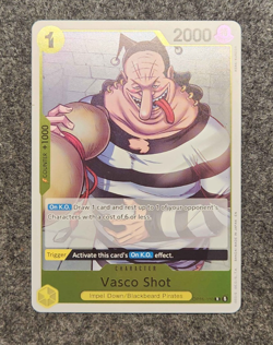 Vasco Shot OP16-110 R The Time of Battle ONE PIECE Card Game English Near Mint - Image 1