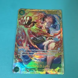 One Piece - Monkey D Luffy SEC OP13-118 - Carrying On His Will Near Mint - Image 1