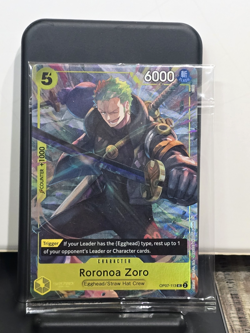 ONE PIECE TCG RORONOA ZORO Mixed Lot ( Lot of 14) SEC, SR, Promo - Image 2