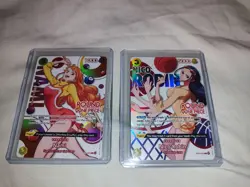 Round 1 x One Piece Collab TCG Nami & Robin Promos - Image 1