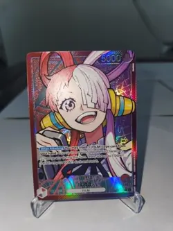Uta Leader (Alternate Art) ENG OP06-001 Wings of the Captain NM - Image 1