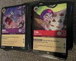 Disney Lorcana Attack Of The Vine! Bulk Lot 400+ Cards Assorted - Image 1